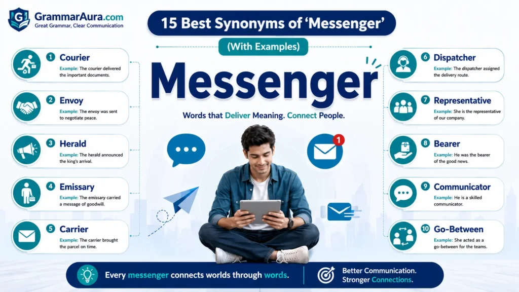 Best Synonyms of ‘Messenger’