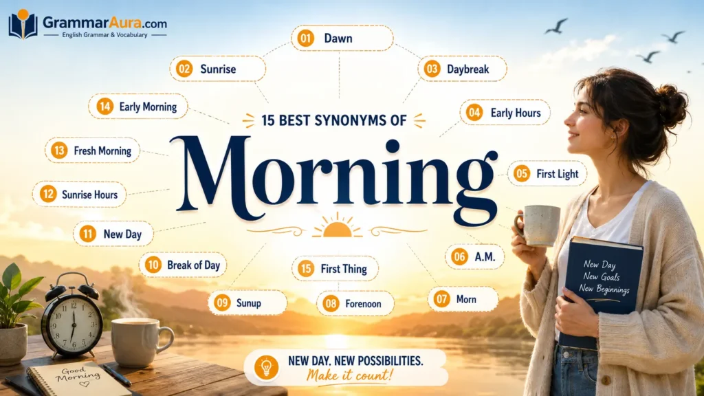 Best Synonyms of ‘Morning’