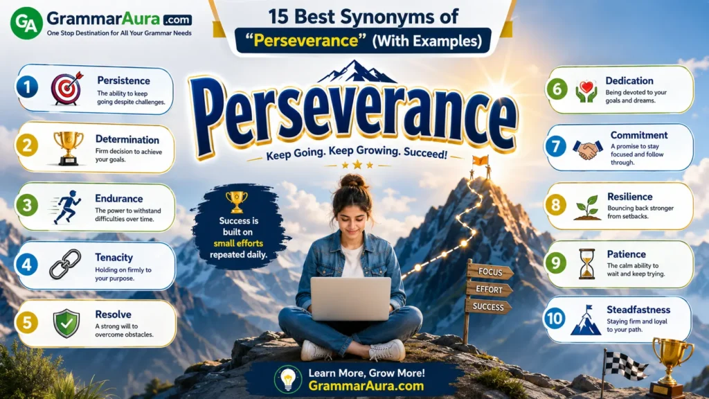 Best Synonyms of “Perseverance”