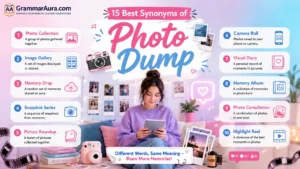 Best Synonyms of ‘Photo Dump’