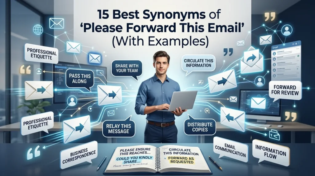 Best Synonyms of ‘Please Forward This Email’