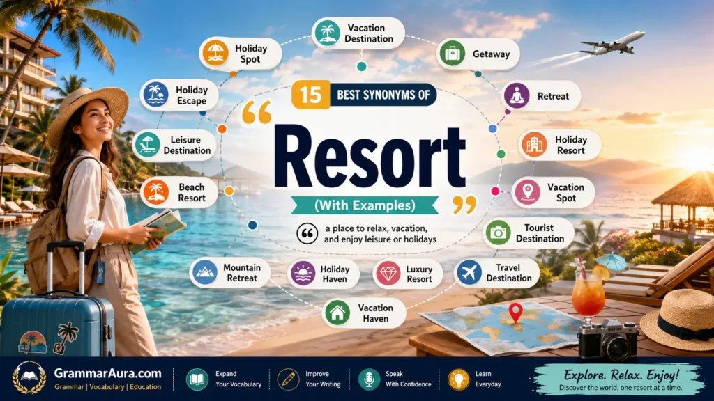 Best Synonyms of “Resort”