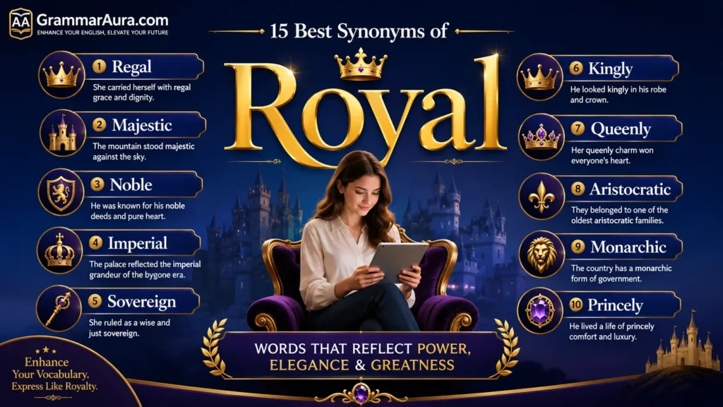 Best Synonyms of ‘Royal’