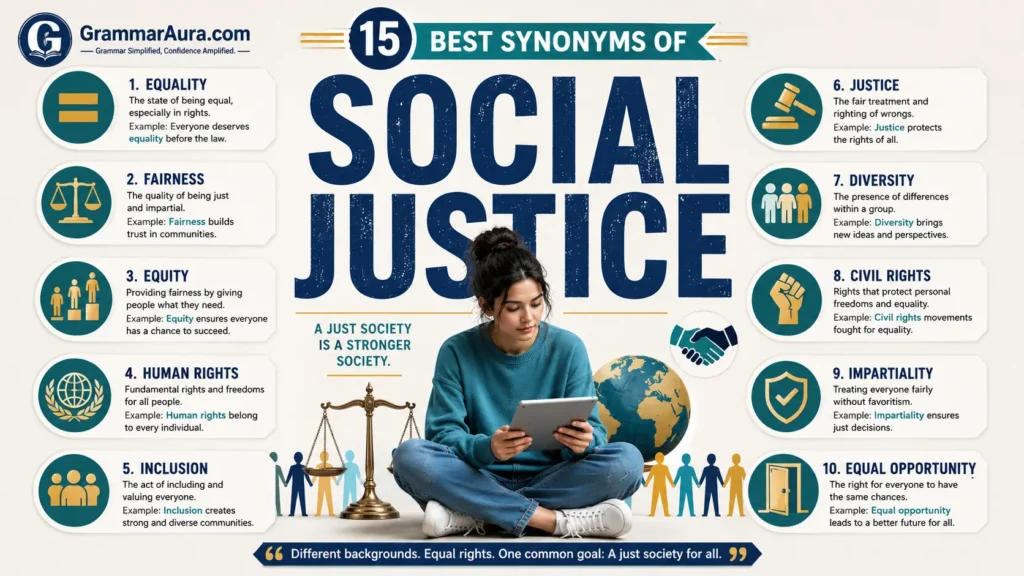 Best Synonyms of ‘Social Justice’
