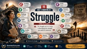Best Synonyms of “Struggle”