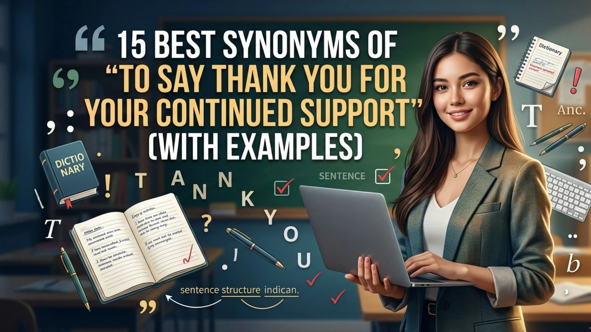 Best Synonyms of “To Say Thank You for Your Continued Support” (With Examples)