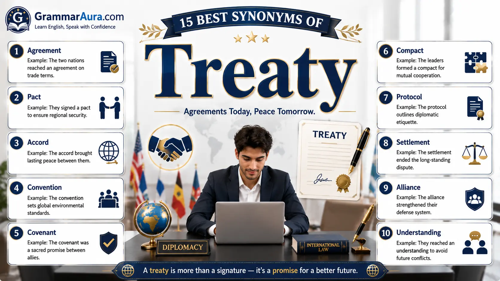 Best Synonyms of ‘Treaty’
