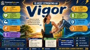 Best Synonyms of “Vigor”