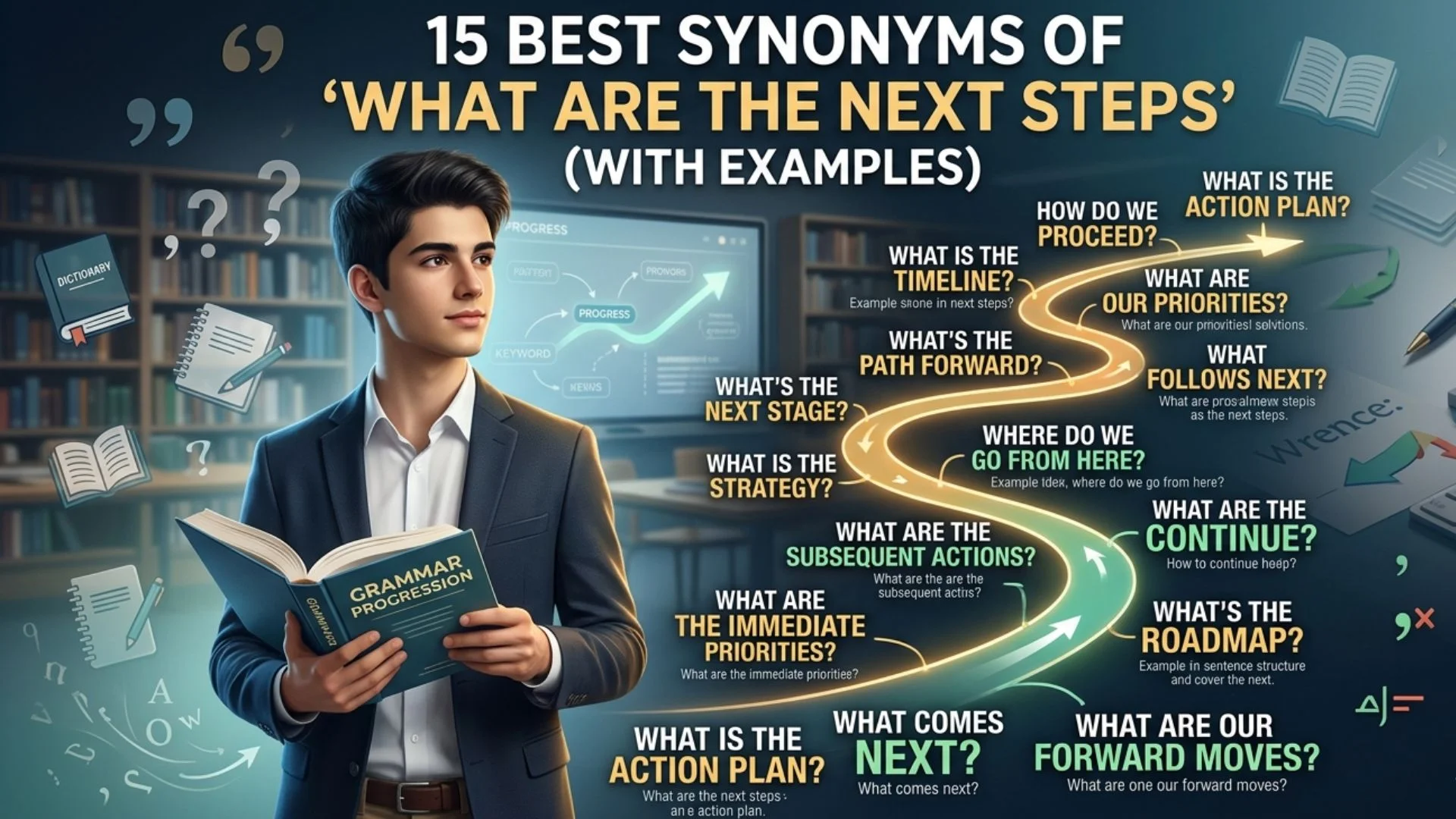 Best Synonyms of ‘What Are the Next Steps’