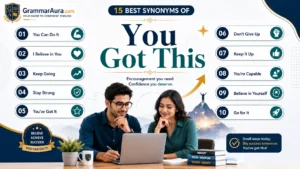 Best Synonyms of “You Got This”