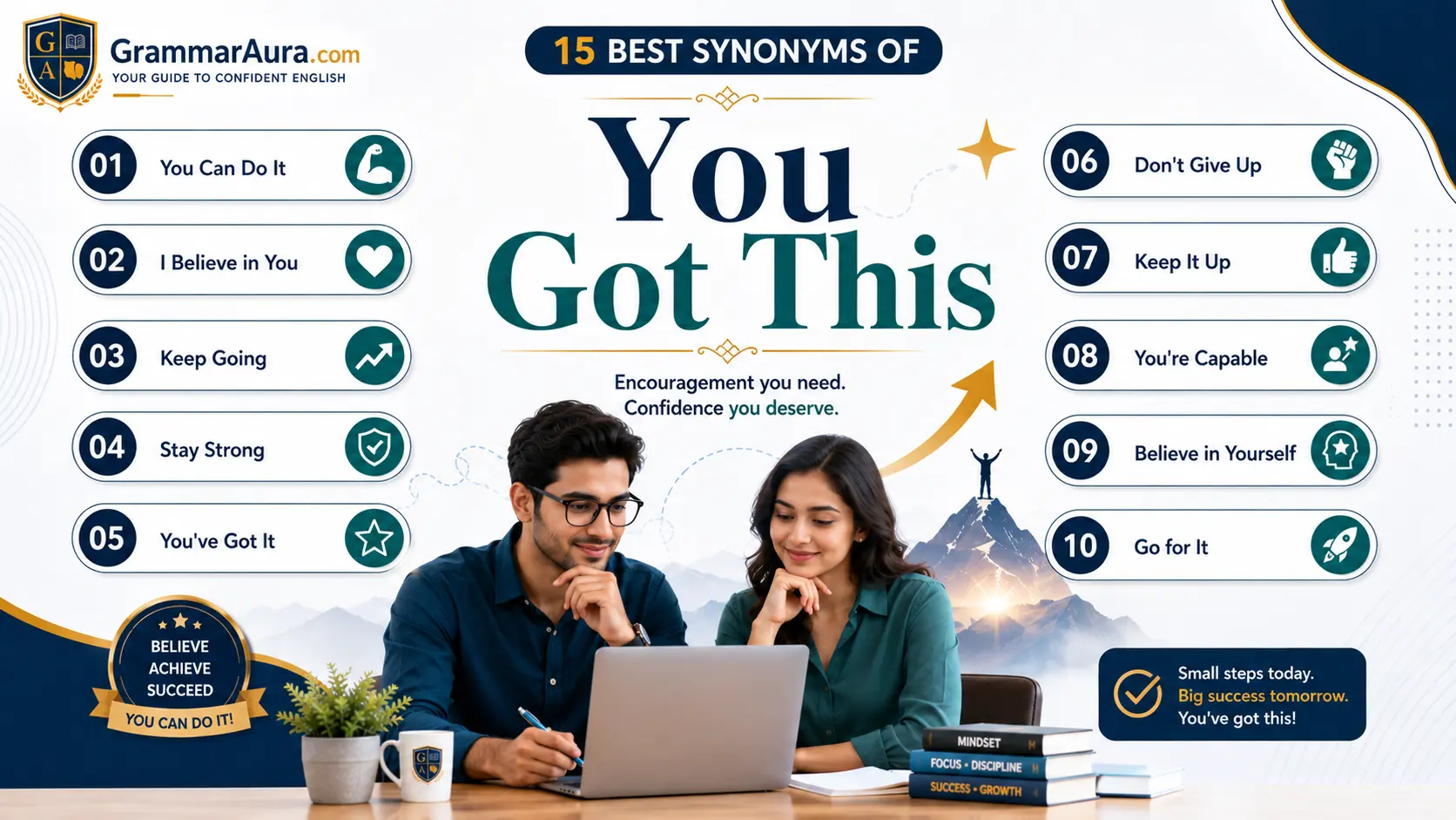 Best Synonyms of “You Got This”