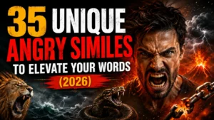 Unique Angry Similes to Elevate Your Words