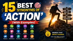 Best Synonyms of ‘Action’