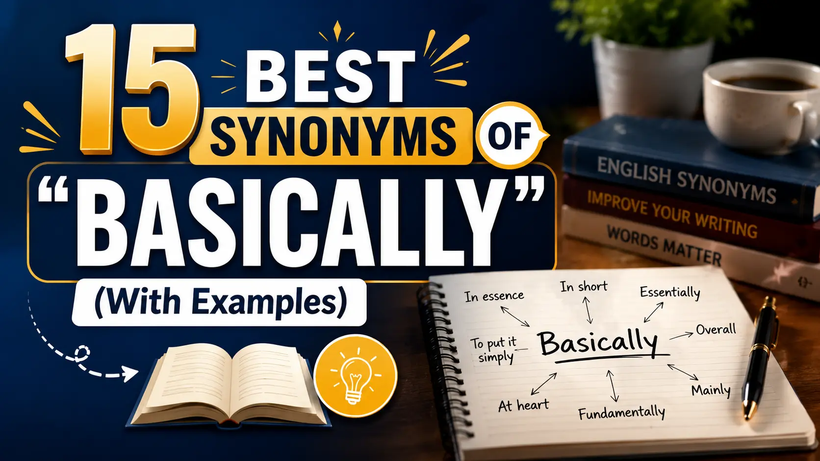 Best Synonyms of ‘Basically’