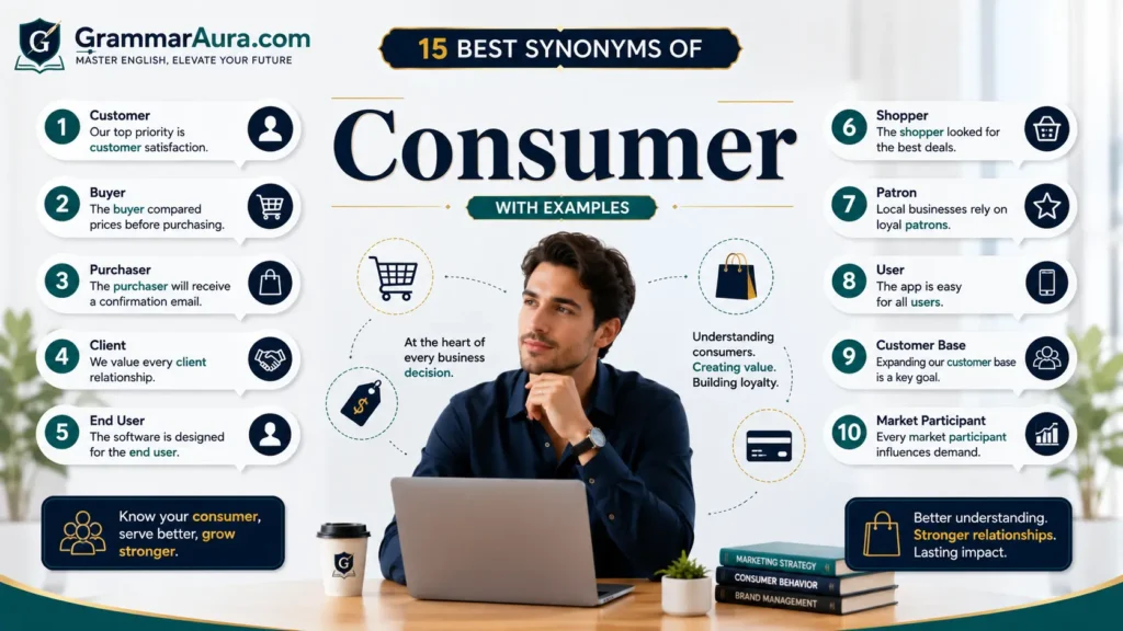 Best Synonyms of ‘Consumer’