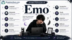 Best Synonyms of ‘Emo’