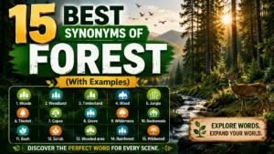 Best Synonyms of "Forest"
