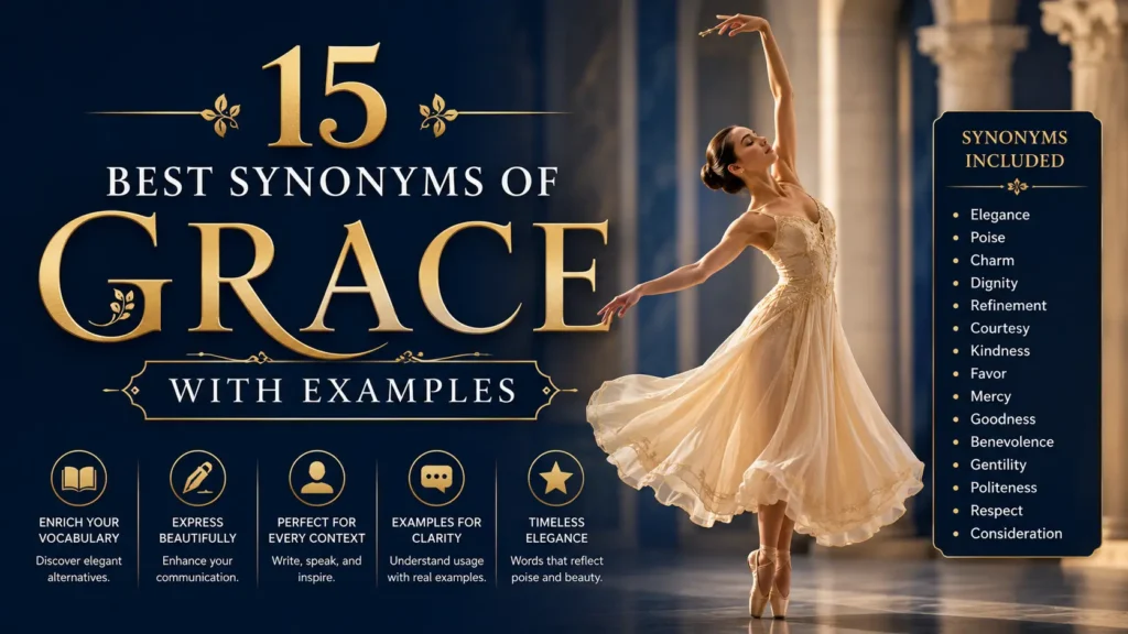Best Synonyms of ‘Grace’