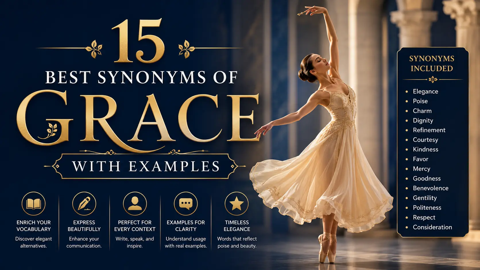 Best Synonyms of ‘Grace’
