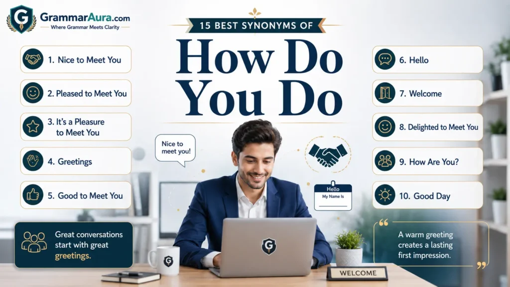 Best Synonyms of “How Do You Do”