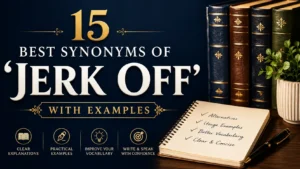 Best Synonyms of ‘Jerk Off’