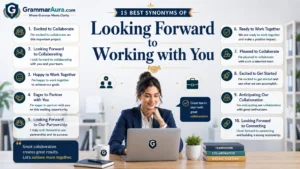 Best Synonyms of “Looking Forward to Working with You”