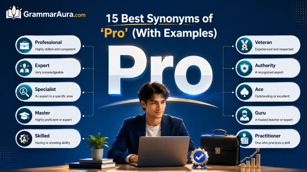 Best Synonyms of ‘Pro’