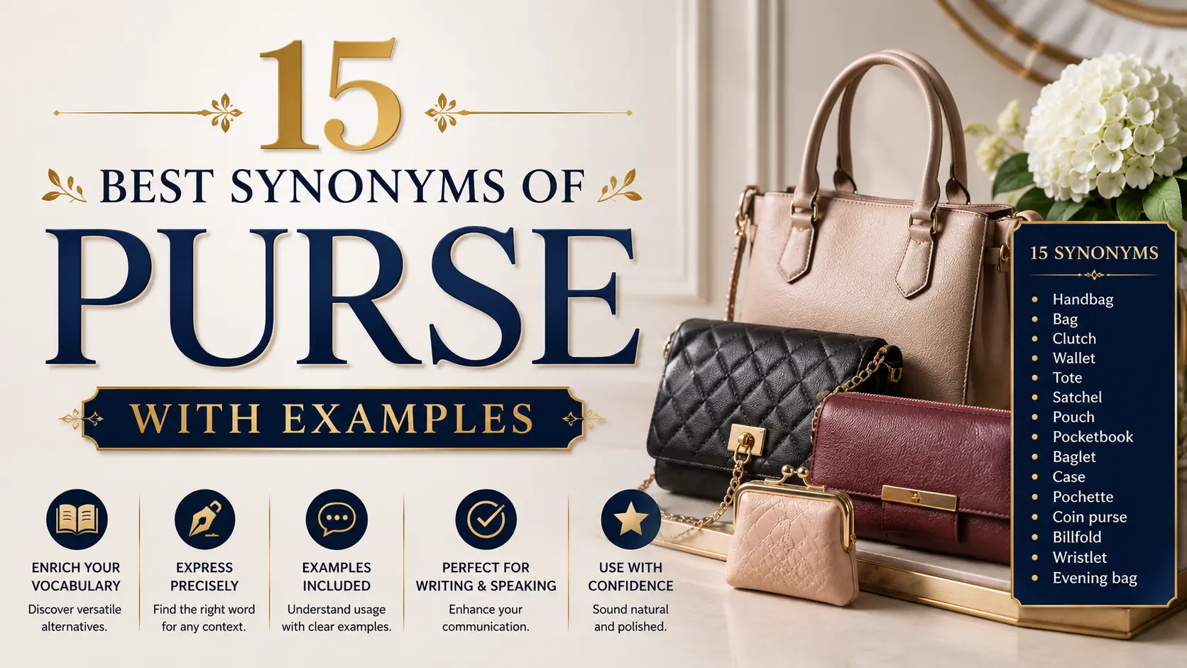 Best Synonyms of ‘Purse’