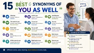 Best Synonyms of “You As Well”