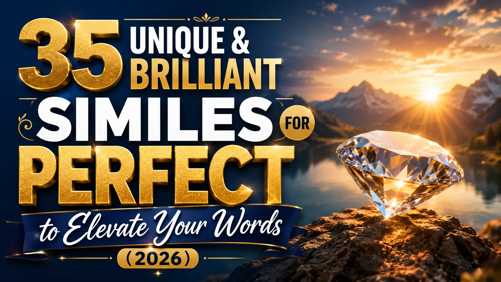 Unique & Brilliant Similes For Perfect to Elevate Your Words