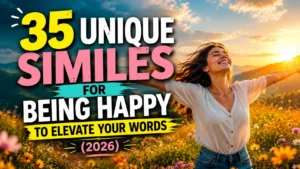 Unique Similes For Being Happy to Elevate Your Words