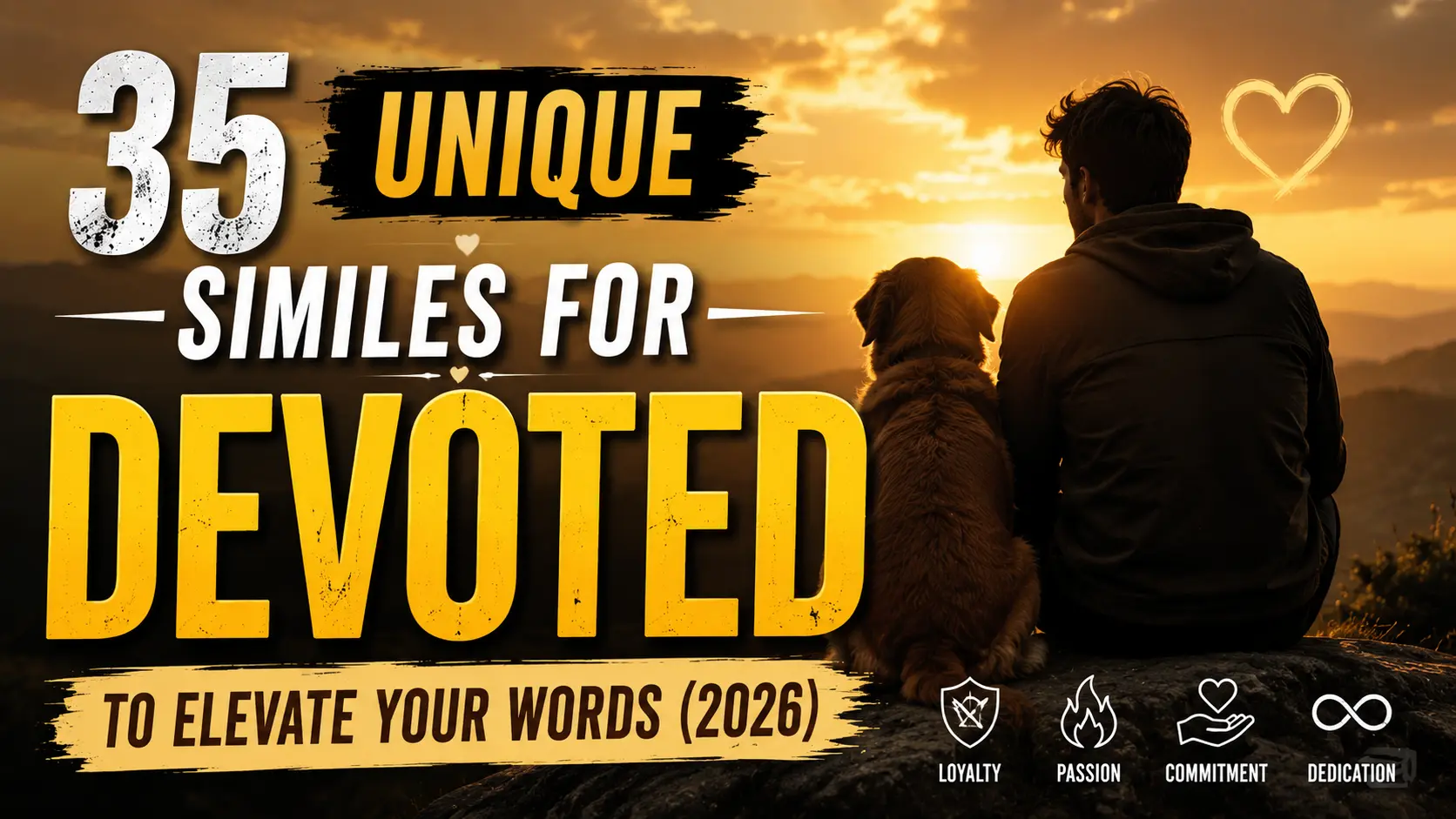 Unique Similes For Devoted to Elevate Your Words