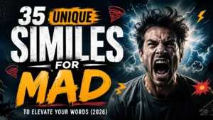 Unique Similes For Mad to Elevate Your Words