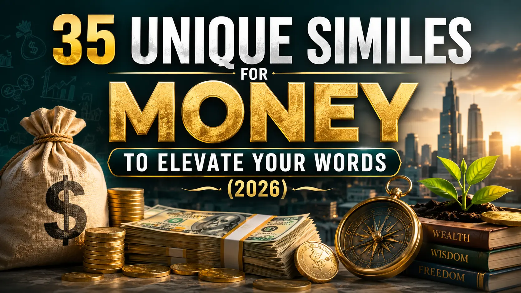 Unique Similes for Money to Elevate Your Words