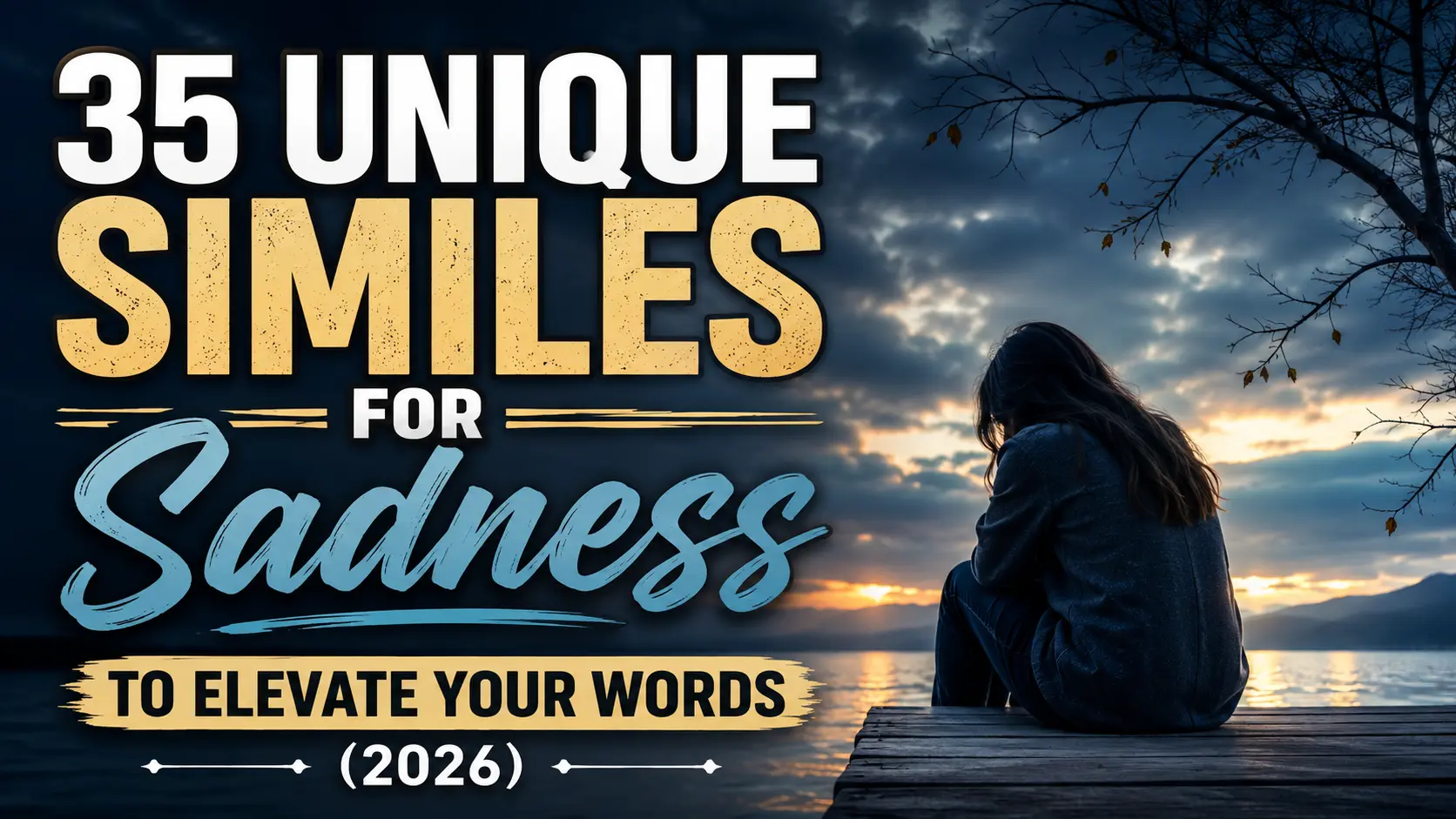 Unique Similes For Sadness to Elevate Your Words