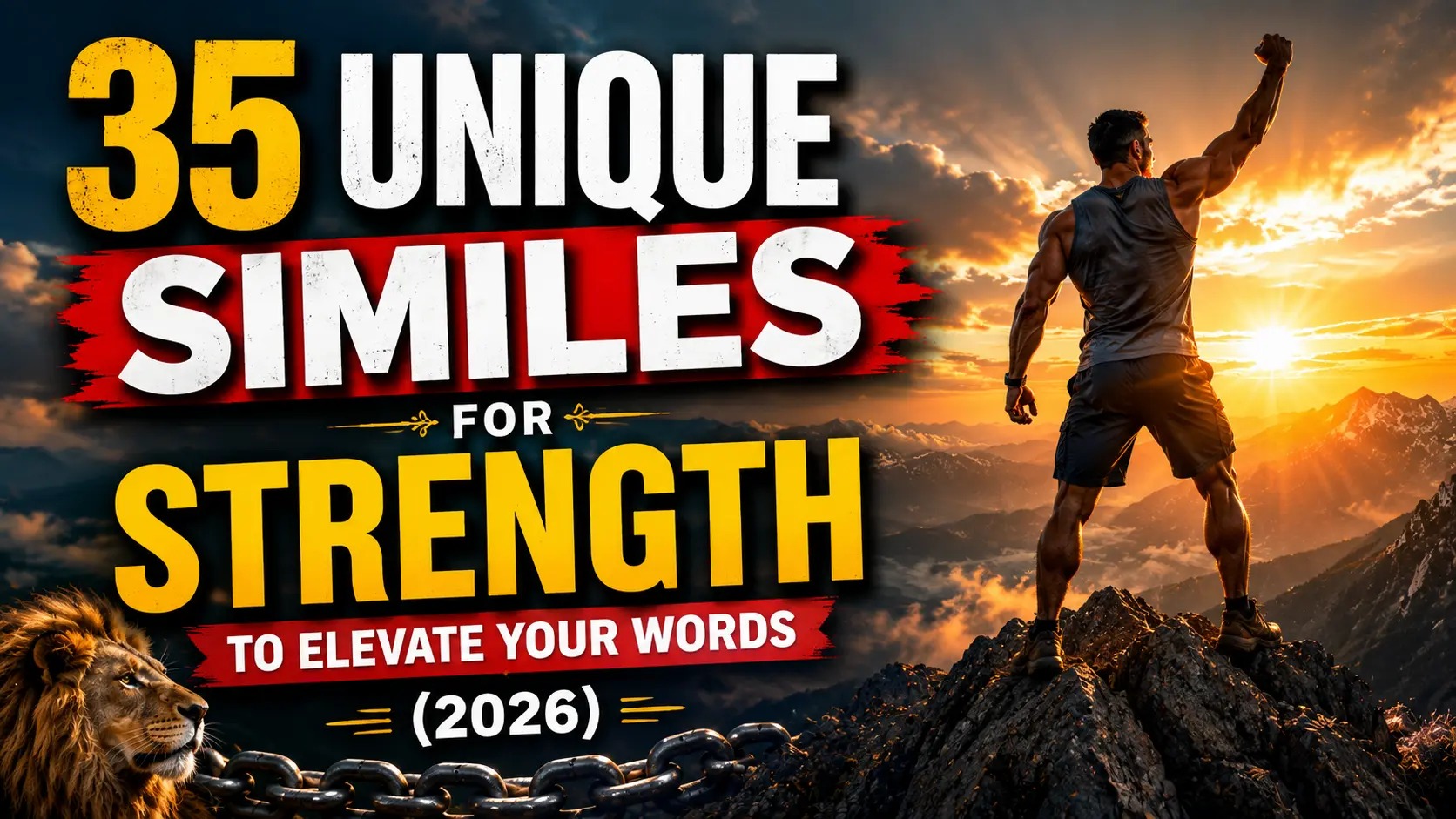Unique Similes For Strength to Elevate Your Words