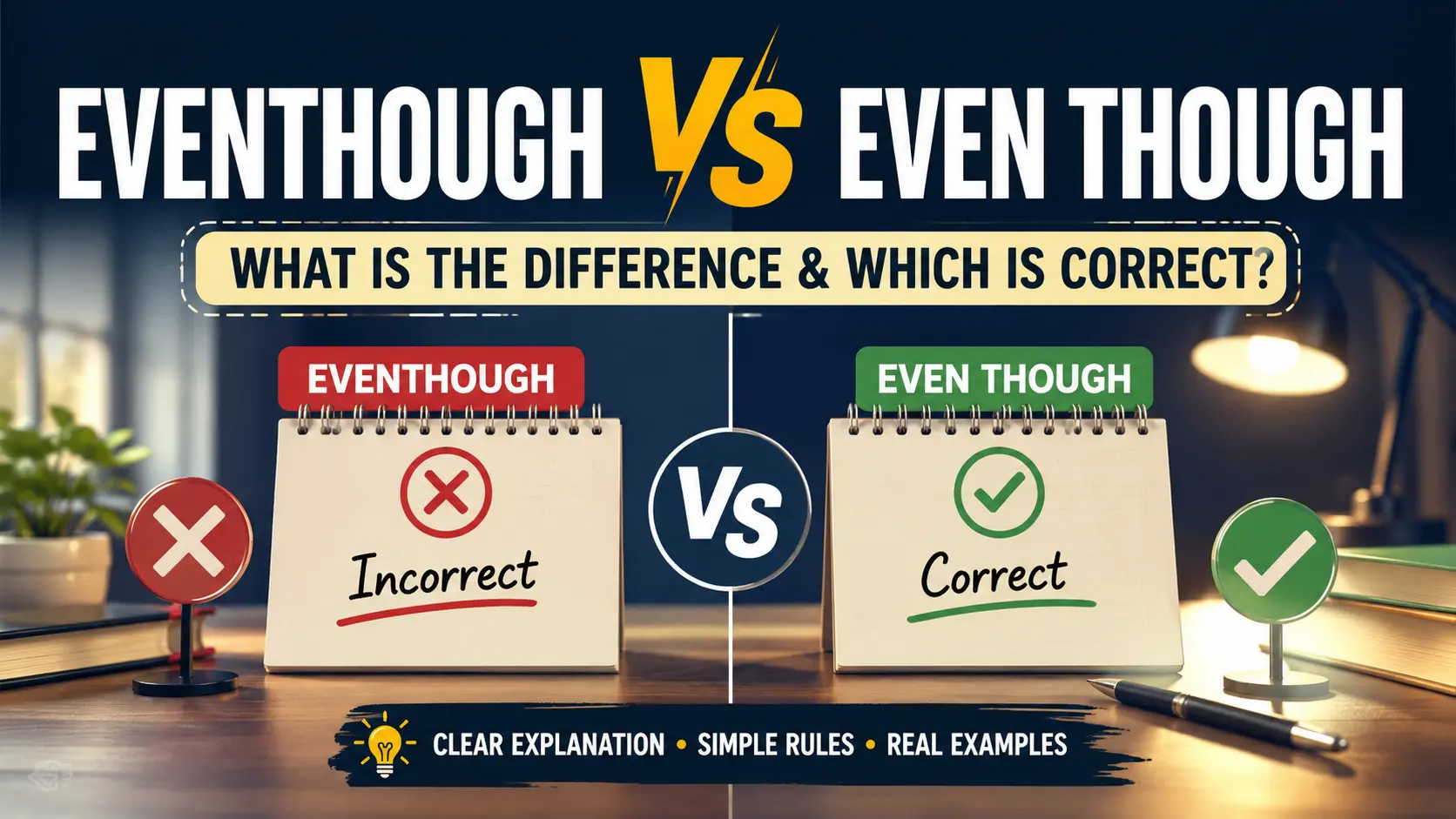 Eventhough Vs Even Though: What Is the Difference & Which Is Correct?