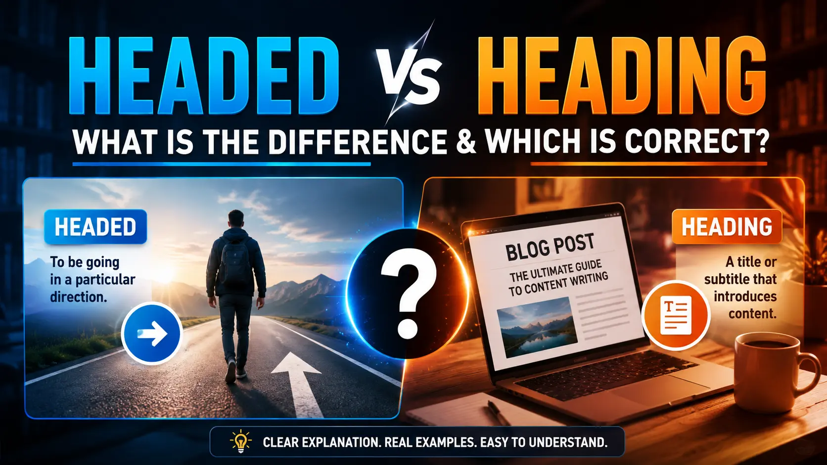 Headed Vs Heading: What Is the Difference & Which Is Correct?