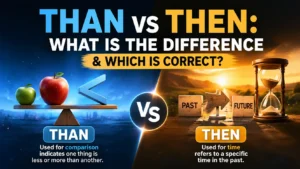 Than vs Then: What Is the Difference & Which Is Correct?